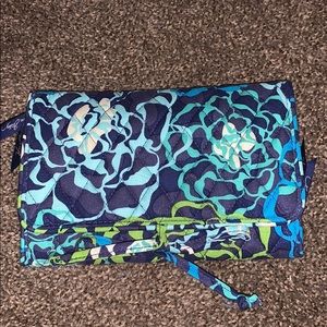 Vera Bradley traveling jewelry organizer